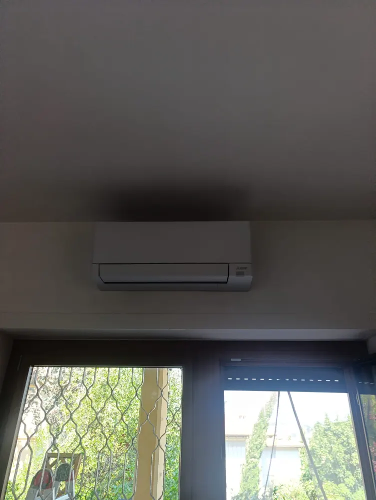 foto 2 installazione climatizzatore Mitsubishi 12000 btu modello MSZ-AYVGKP classe A+++ monosplit a Nuovo salario, Ro...
